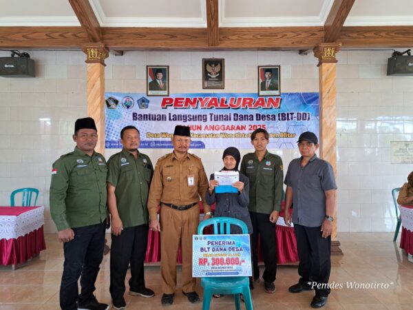 Penyaluran Bantuan Langsung Tunai (BLT-DD)